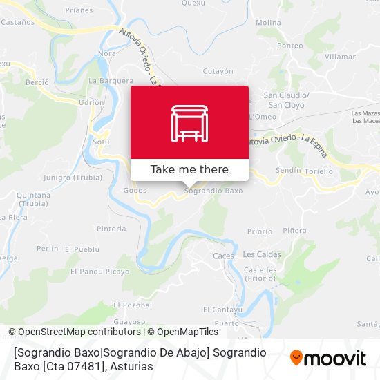[Sograndio Baxo|Sograndio De Abajo]  Sograndio Baxo [Cta 07481] map