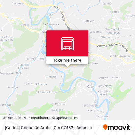 [Godos]  Godos De Arriba [Cta 07482] map