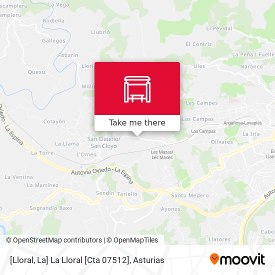 [Lloral, La]  La Lloral [Cta 07512] map