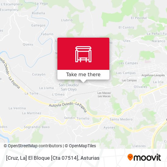 [Cruz, La]  El Bloque [Cta 07514] map