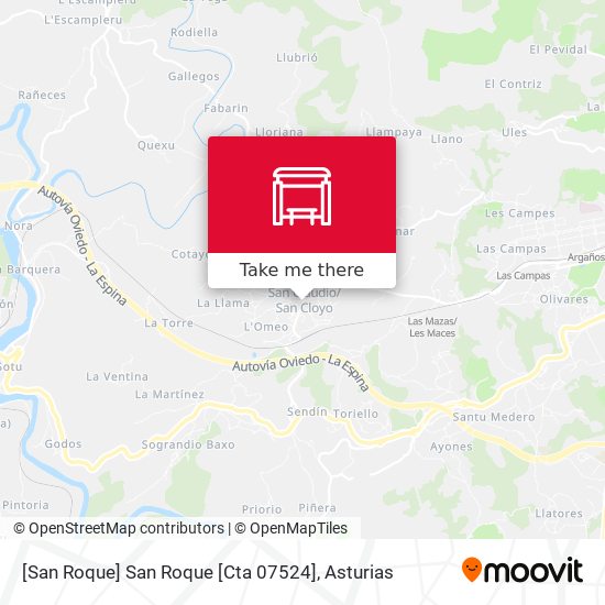 [San Roque]  San Roque [Cta 07524] map