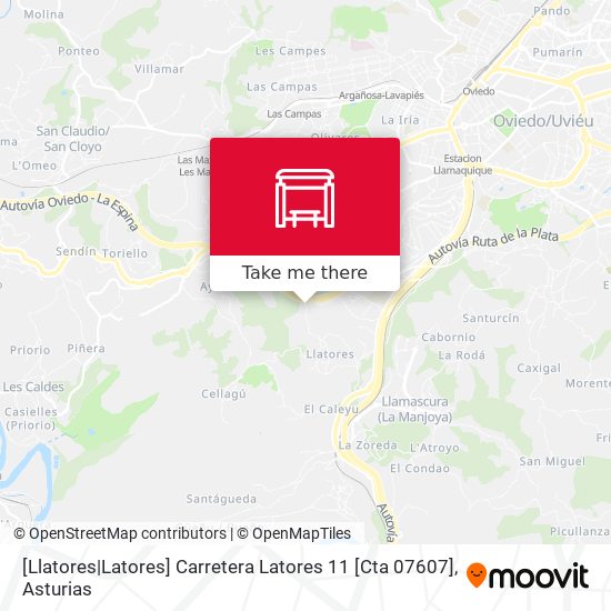 [Llatores|Latores]  Carretera Latores 11 [Cta 07607] map
