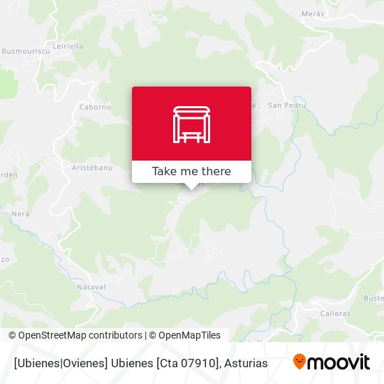 [Ubienes|Ovienes]  Ubienes [Cta 07910] map
