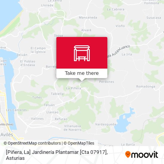 [Piñera, La]  Jardinería Plantamar [Cta 07917] map