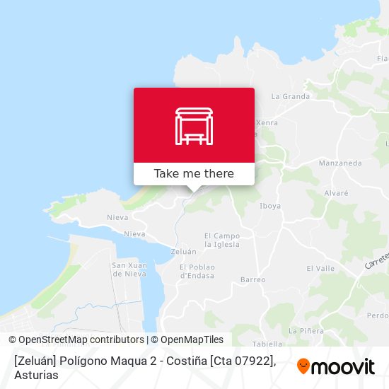 [Zeluán]  Polígono Maqua 2 - Costiña [Cta 07922] map