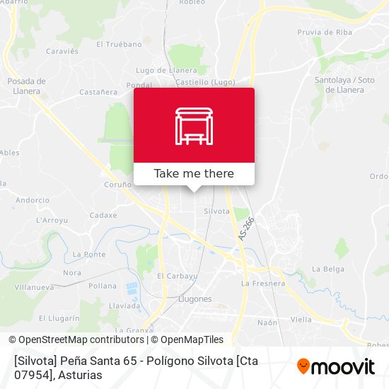 [Silvota]  Peña Santa 65 - Polígono Silvota [Cta 07954] map