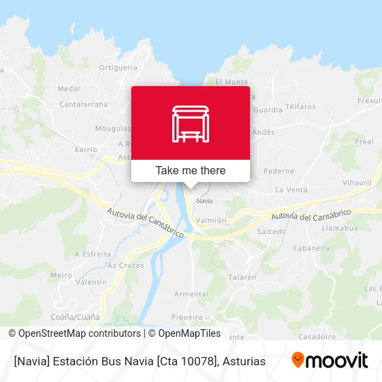 [Navia]  Estación Bus Navia [Cta 10078] map
