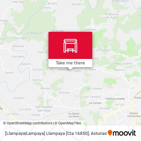 [Llampaya|Lampaya]  Llampaya [Cta 16850] map