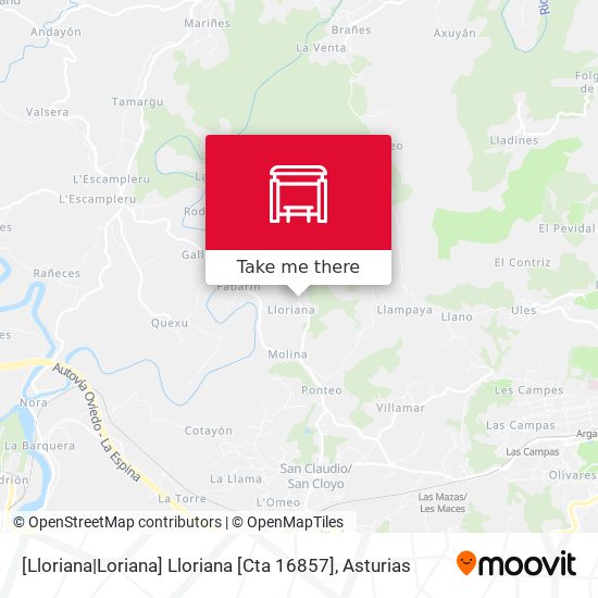 [Lloriana|Loriana]  Lloriana [Cta 16857] map