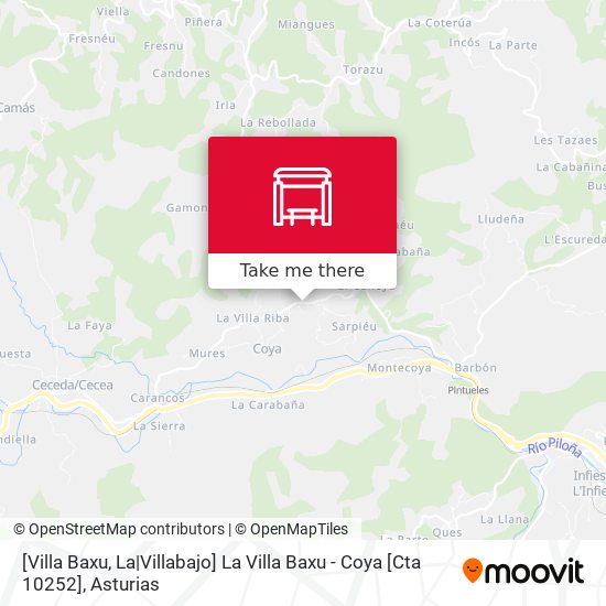 [Villa Baxu, La|Villabajo]  La Villa Baxu - Coya [Cta 10252] map