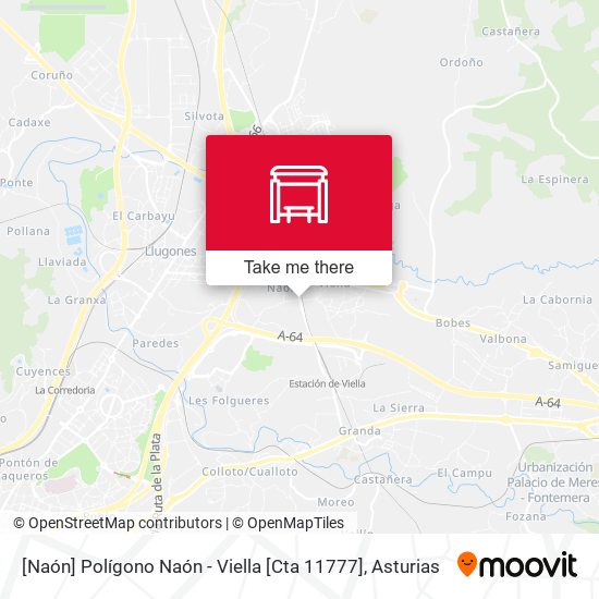 [Naón]  Polígono Naón - Viella [Cta 11777] map