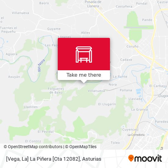 [Vega, La]  La Piñera [Cta 12082] map