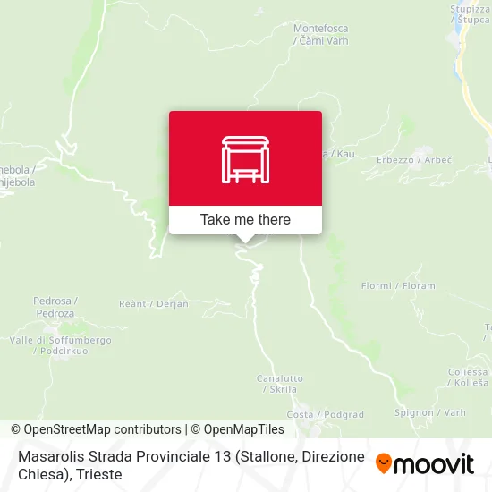 Masarolis Strada Provinciale 13 (Stallone, Direzione Chiesa) map