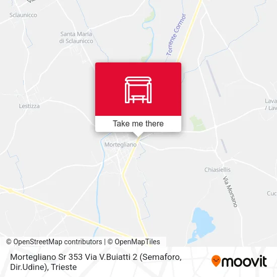 Mortegliano Sr 353 Via V.Buiatti 2 (Semaforo, Dir.Udine) map