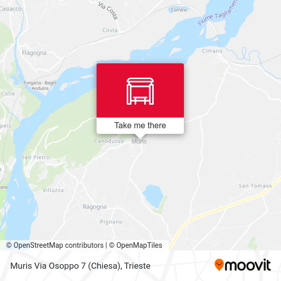 Muris Osoppo Street 7 (Church) map