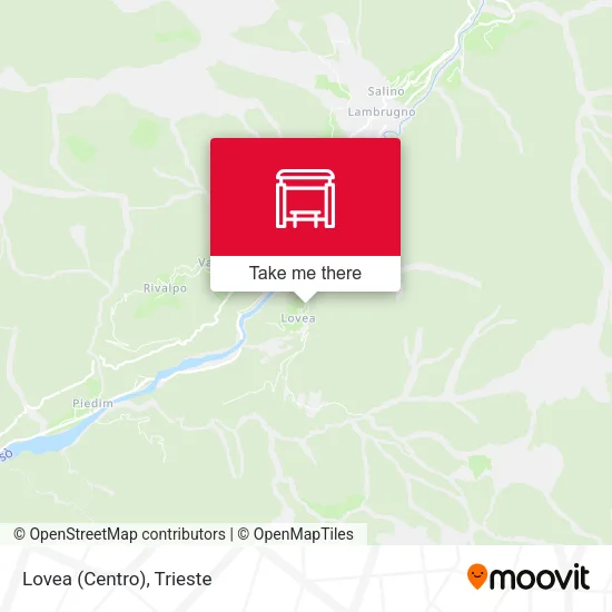 Lovea (Centro) map