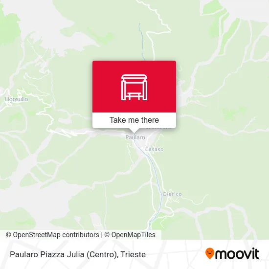 Paularo Piazza Julia (Centro) map