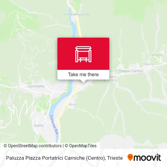 Paluzza Piazza Portatrici Carniche (Centro) map