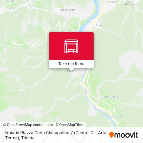 Noiaris Piazza Carlo Chiappolino 7 (Centro, Dir. Arta Terme) map