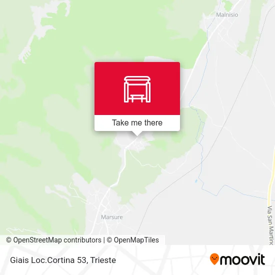 Giais Loc.Cortina 53 map