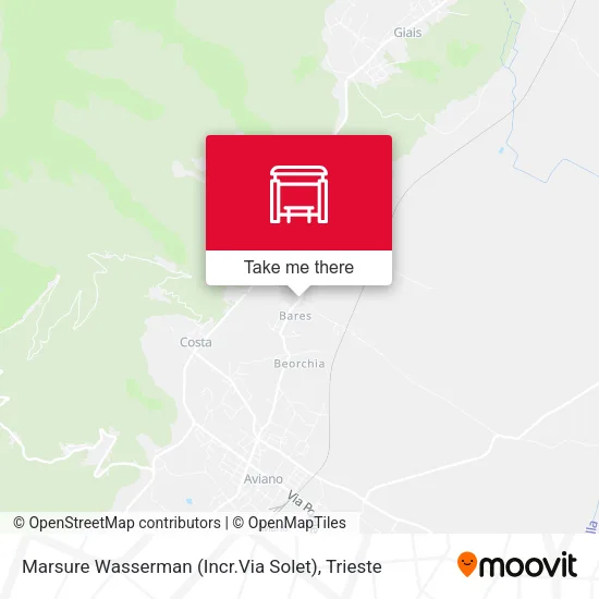 Marsure Wasserman (Incr.Via Solet) map