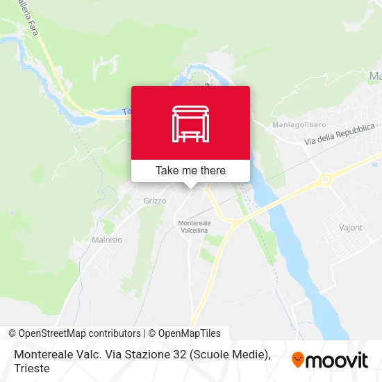 Montereale Valc. Via Stazione 32 (Scuole Medie) map