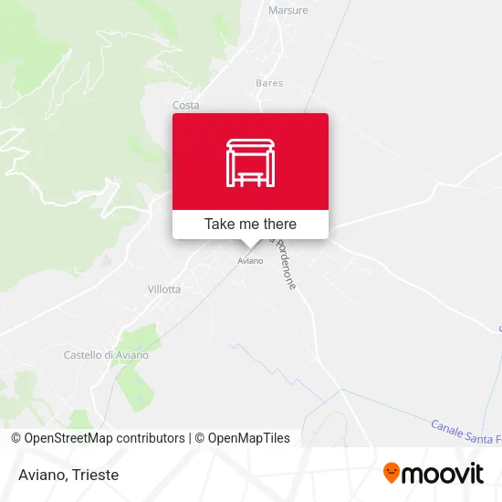 Aviano map
