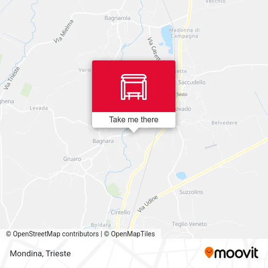 Mondina map