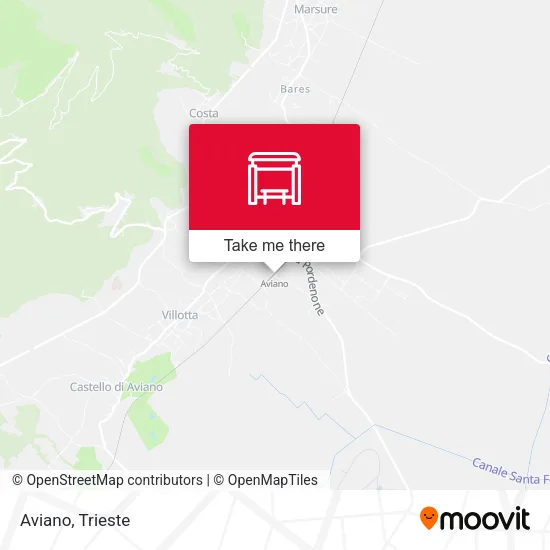 Aviano map