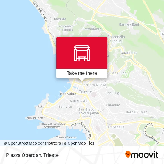 Piazza Oberdan map