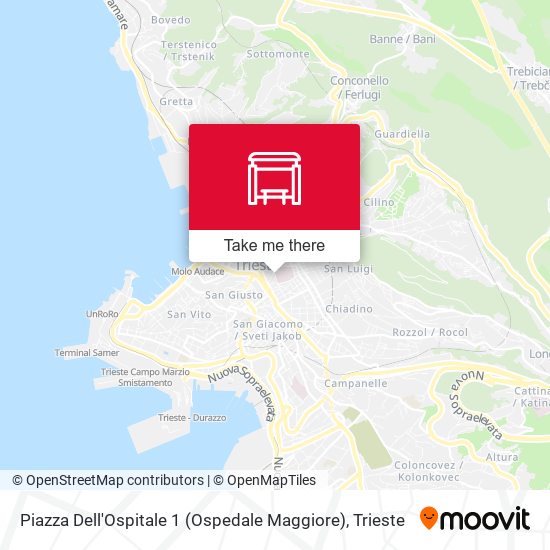 Piazza Dell'Ospitale 1 (Ospedale Maggiore) map