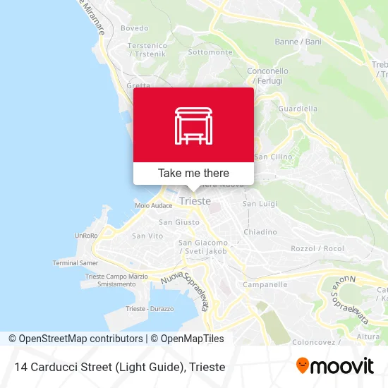 14 Carducci Street (Light Guide) map