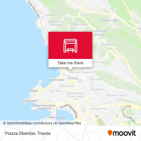 Piazza Oberdan map