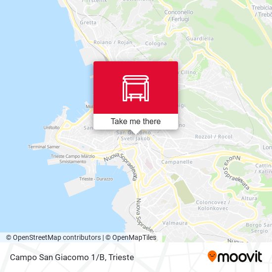 Campo San Giacomo 1/B map