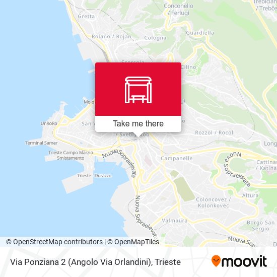 Via Ponziana 2 (Angolo Via Orlandini) map