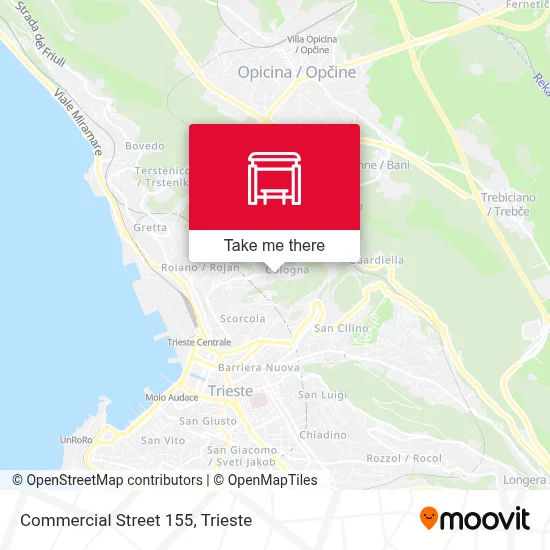 Commercial Street 155 map