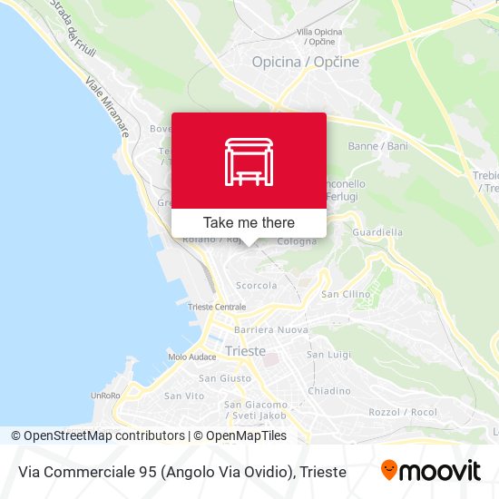 Via Commerciale 95 (Angolo Via Ovidio) map