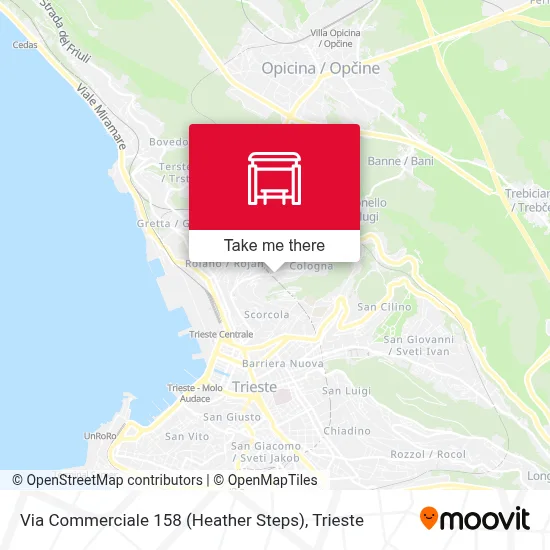 Via Commerciale 158 (Heather Steps) map