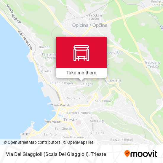 Via Dei Giaggioli (Scala Dei Giaggioli) map