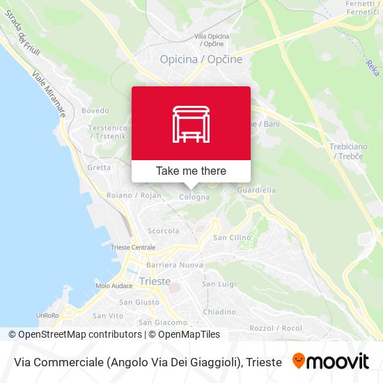 Via Commerciale (Angolo Via Dei Giaggioli) map