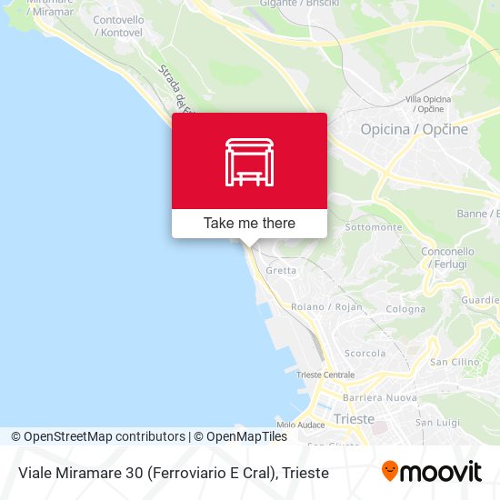 Viale Miramare 30 (Ferroviario E Cral) map