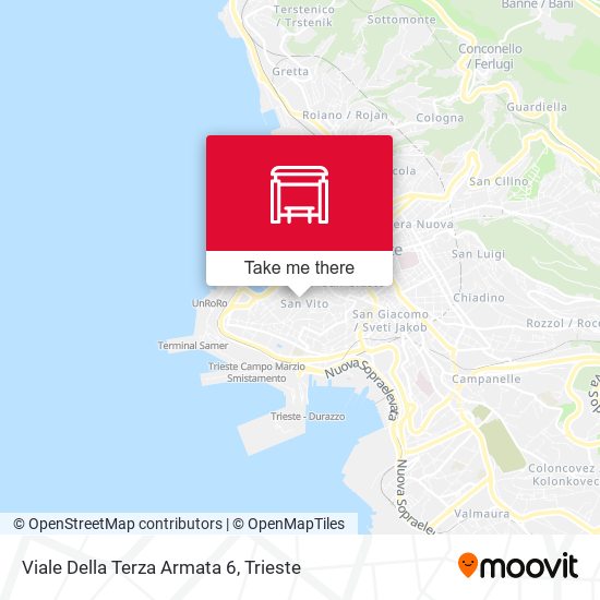 Viale Della Terza Armata 6 map