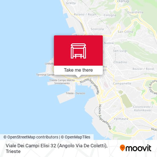 Viale Dei Campi Elisi 32 (Angolo Via De Coletti) map