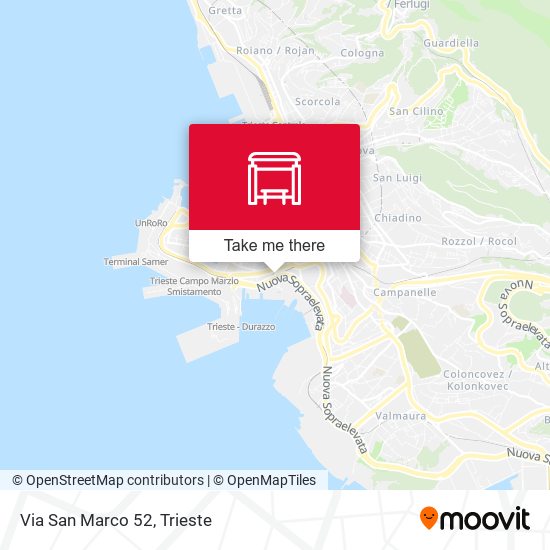 Via San Marco 52 map