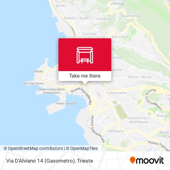 Via D'Alviano 14 (Gasometro) map