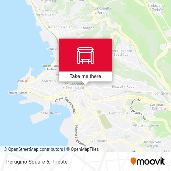 Perugino Square 6 map