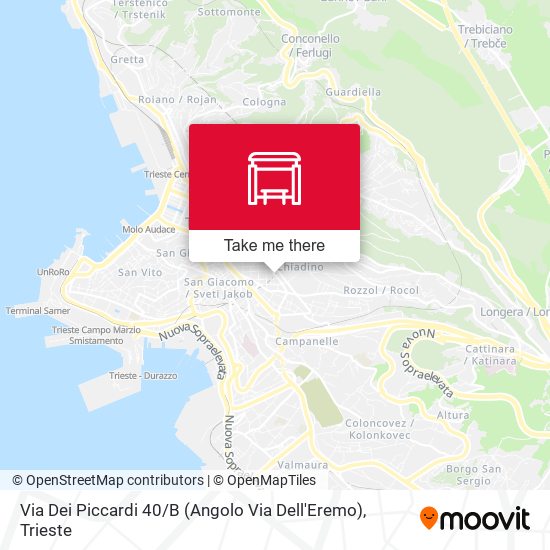Via Dei Piccardi 40 / B (Angolo Via Dell'Eremo) map