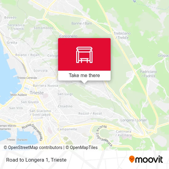 Road to Longera 1 map