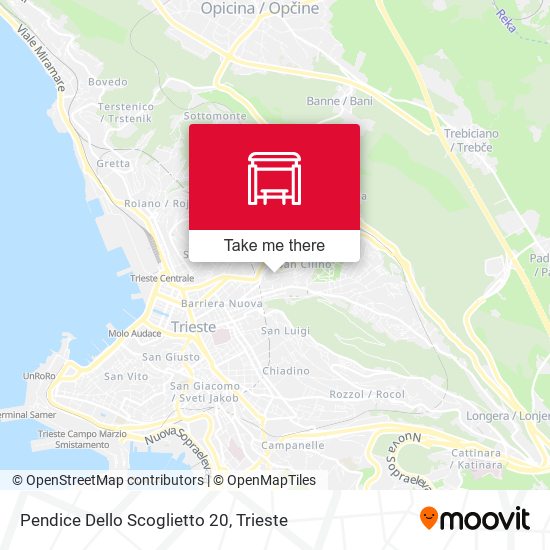 Pendice Dello Scoglietto 20 map
