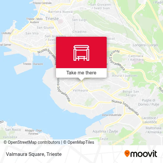 Valmaura Square map